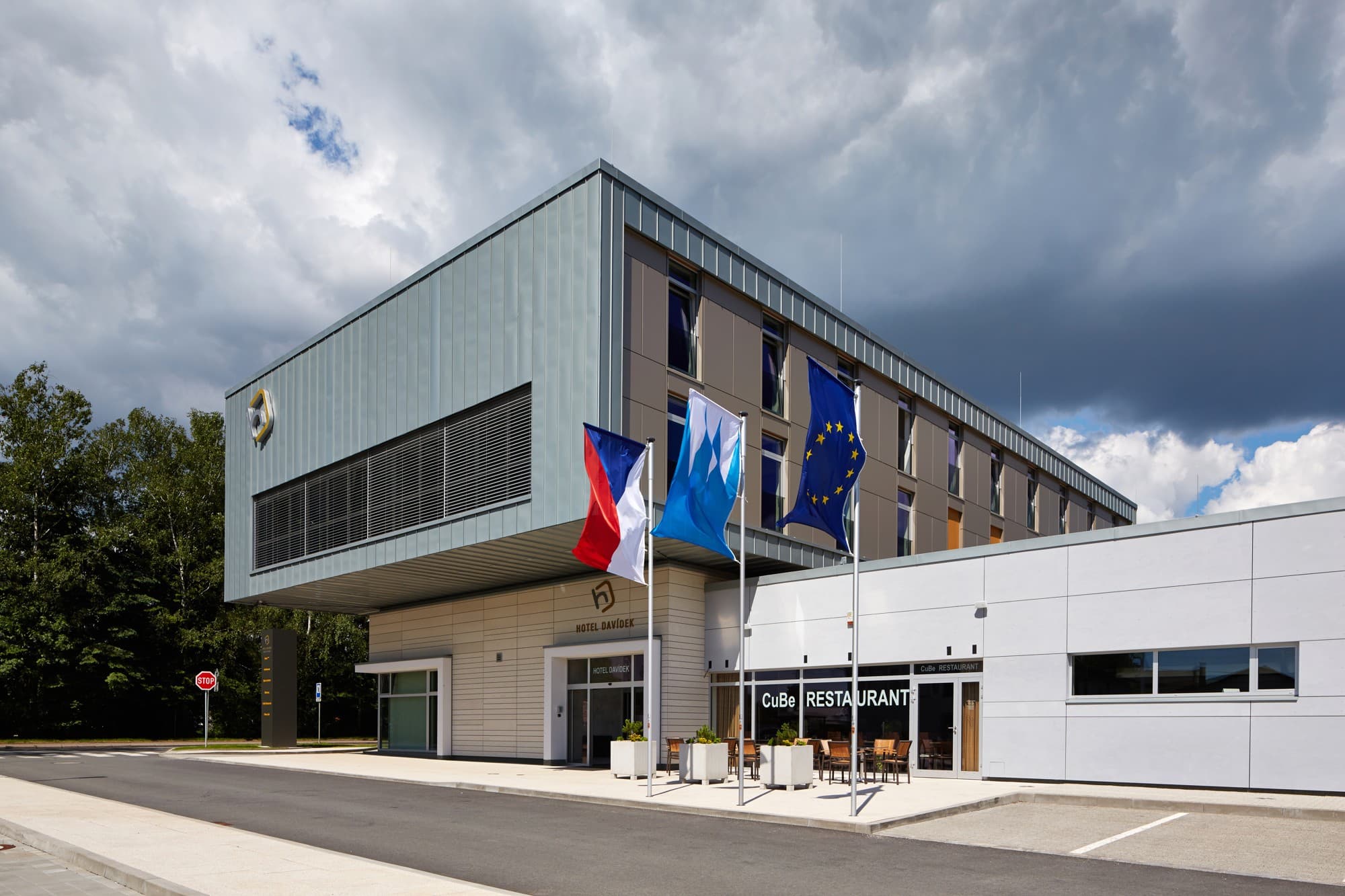 Hotel Davídek — exteriér