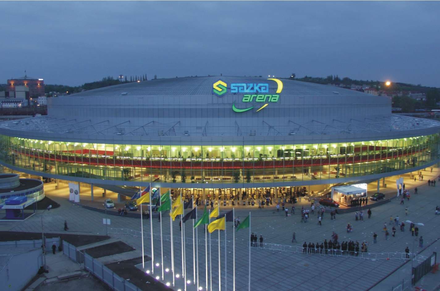 O2 arena — exteriér