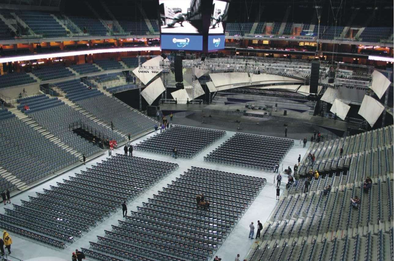 O2 arena — hlediště